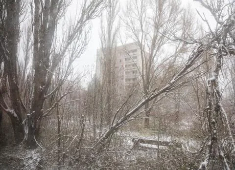 Chernobyl Exclusion Zone Stock Photos