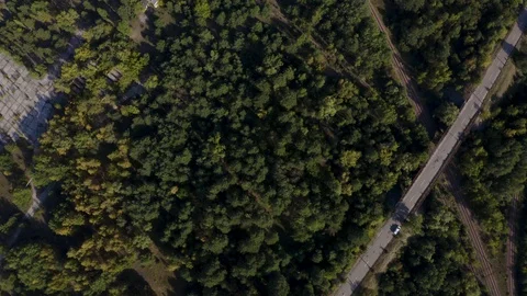 Chernobyl before the fire. Stock Footage 129471415