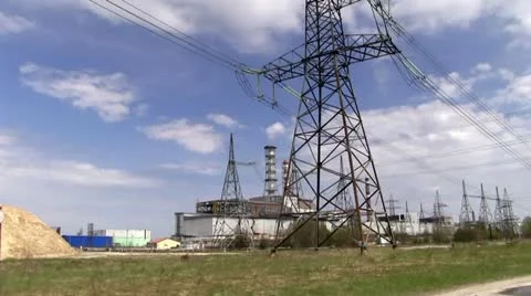 Chernobyl reactor Stock Footage 10902856