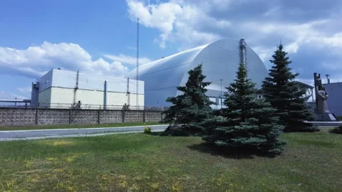 Chernobyl reactor today Stock Footage 157809785