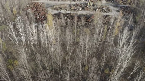 Chernobyl. Rusty machinery. Stock Footage 163960746