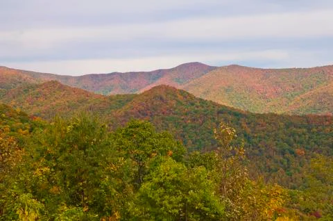 Cherohala trail Stock Photos
