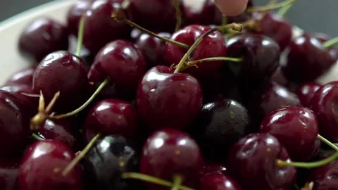 Cherrie picker slow-motion Stock Footage 142514708