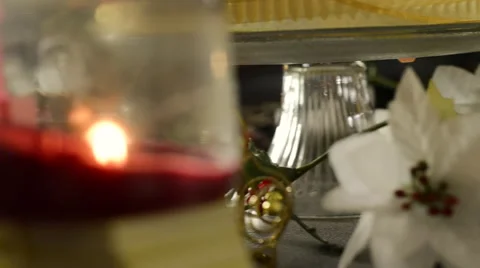 Cherries in a bowl Stock Footage 55555264