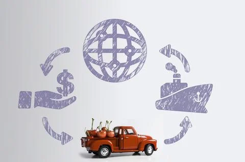 Cherries for export Stock Photos