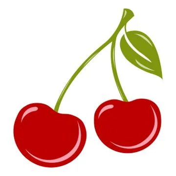 Cherries Stock Illustration