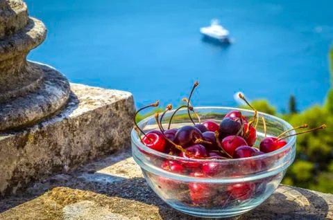 CHERRIES Stock Photos