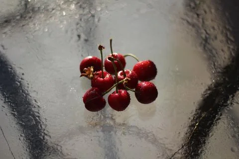 Cherries 库存照片