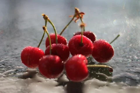 Cherries 库存照片