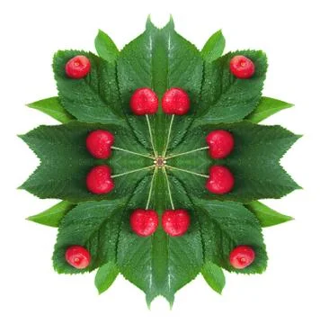 Cherries texture Stock Photos