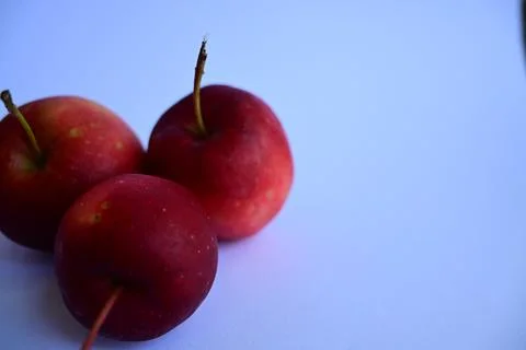 Cherry apple, small size apple 스톡 사진
