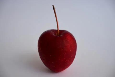 Cherry apple, small size apple Stock Photos
