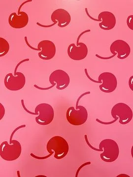 Cherry backdrop Stock Photos