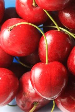 Cherry background Foto stock