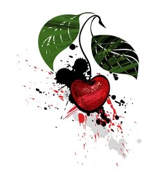 Cherry berry Stock Illustration