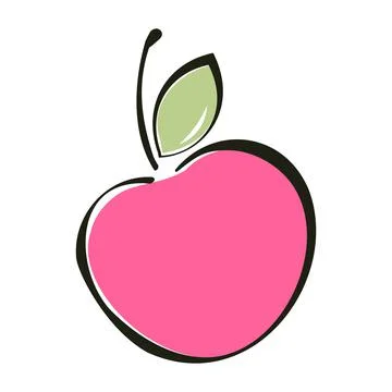 Cherry berry sketch vector illustration. Hand drawn sweet desert Illustrazione stock