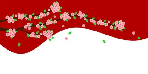 Cherry blossom Stock Illustration