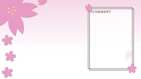 Cherry blossom Looping streaming background. 1080p (1) Stock Footage 258881046