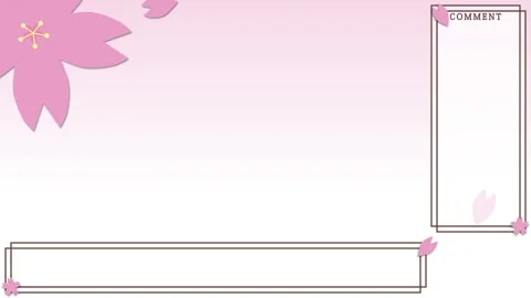 Cherry blossom Looping streaming background. 1080p (2) Stock Footage 258881047