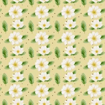 Cherry blossom pattern design for textile and packaging purposes Stock Illustration