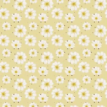 Cherry blossom pattern design for textile and packaging applications Stock Illustration