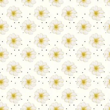 Cherry blossom pattern for textile and packaging design with seamless repet.. イラスト素材