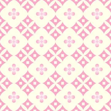 Cherry Blossom Pattern Vector Stock Illustration