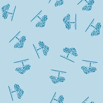 Cherry blossom viewing spring glyph vector seamless pattern 스톡 일러스트