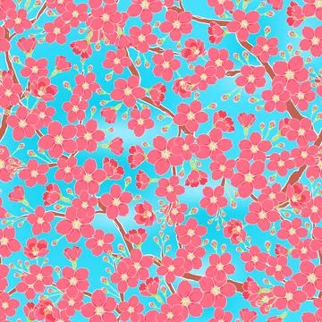 Cherry blossoms Stock-Illustration