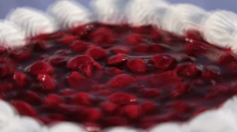 Cherry cake Stock Footage 51231779