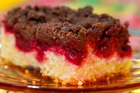 Cherry cake Stock-Fotos