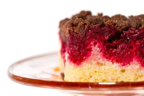 Cherry cake Stock Photos