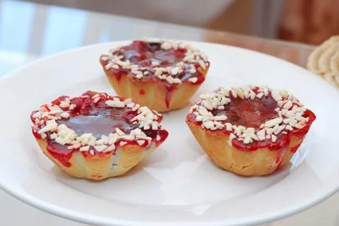 Cherry cake Foto stock