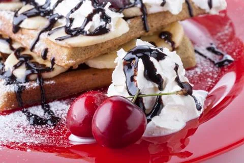 Cherry close-up Stock Photos