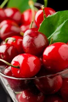 Cherry cocktail 2 Stock Photos