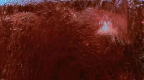 Cherry cola close up - HD Stock Footage