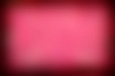 Cherry color empty blur background. Dark soft shade vignette. Stock Illustration