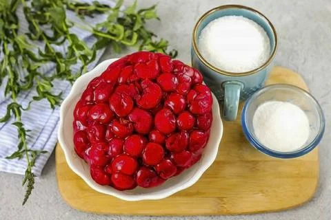 Cherry Coolie For Cake1 Foto stock