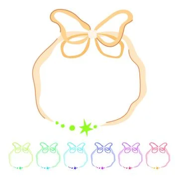 Cherry coquette vector cartoon graphic Stock Illustration