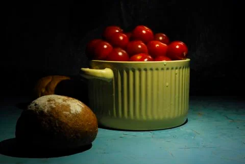 Cherry dark 写真素材