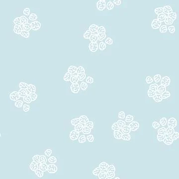 Cherry dried fruit line seamless pattern 스톡 일러스트