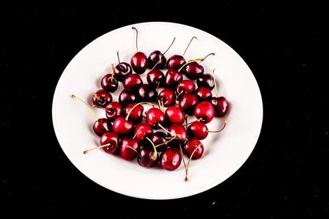 Cherry Fruit Background Texture Pattern Foto stock