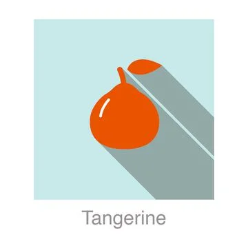 Cherry fruit flat icon, vector illustration Stock Illustration