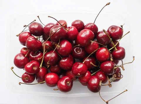 Cherry fruit food Stock Photos
