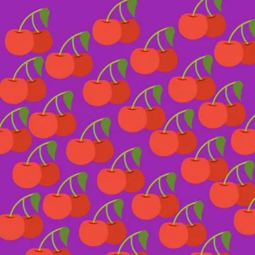 Cherry fruit Stock Illustration