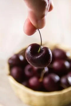 Cherry fruit 库存照片