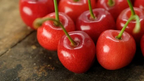 Cherry Fruits Stock Footage 90634723
