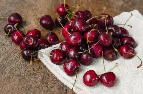 Cherry fruits Fotos Stock