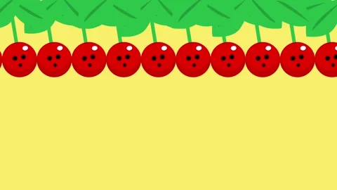 Cherry Garden Stock Footage 335630555