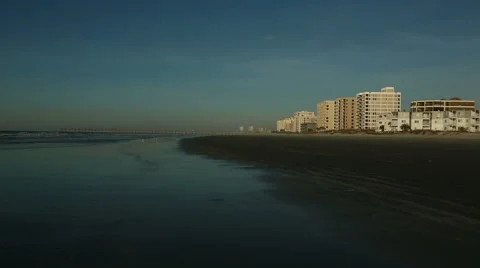 Cherry Grove Beach, SC landscape Stock Footage 49228216